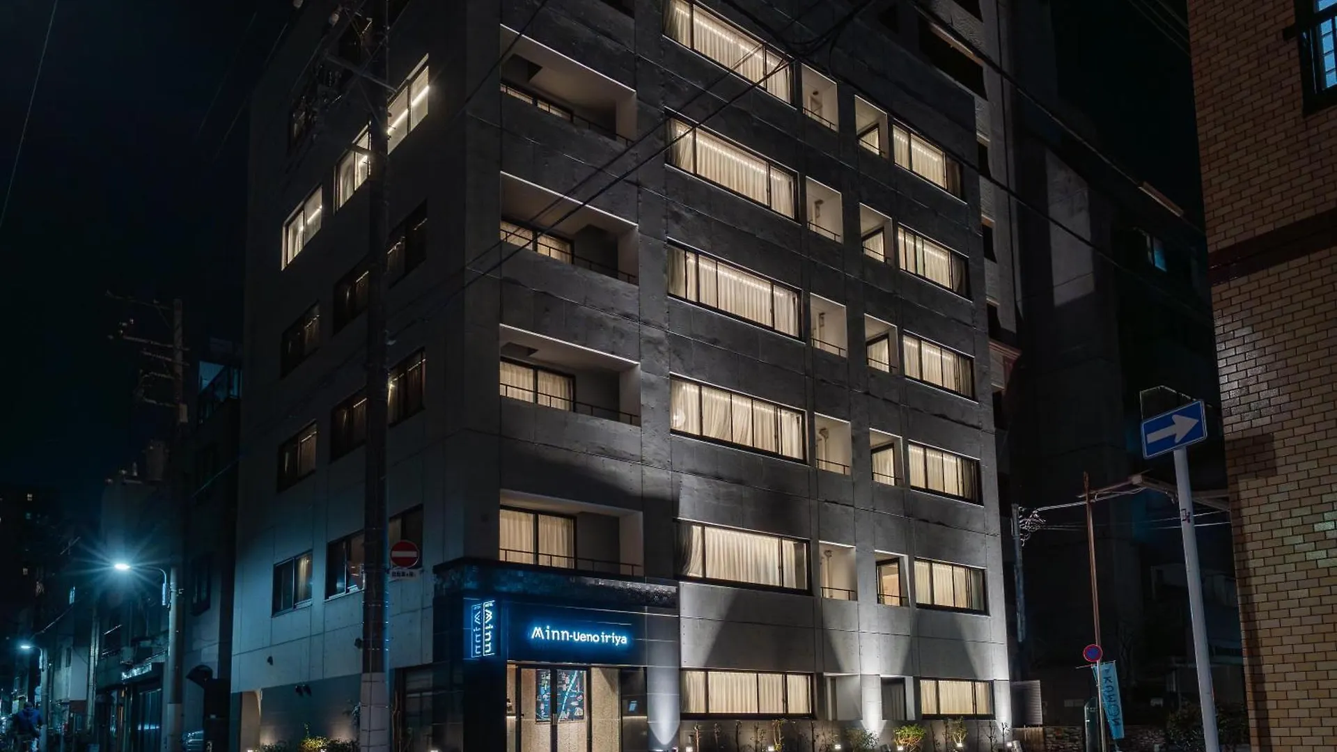 Minn Ueno Iriya Tokyo Lejlighedshotel